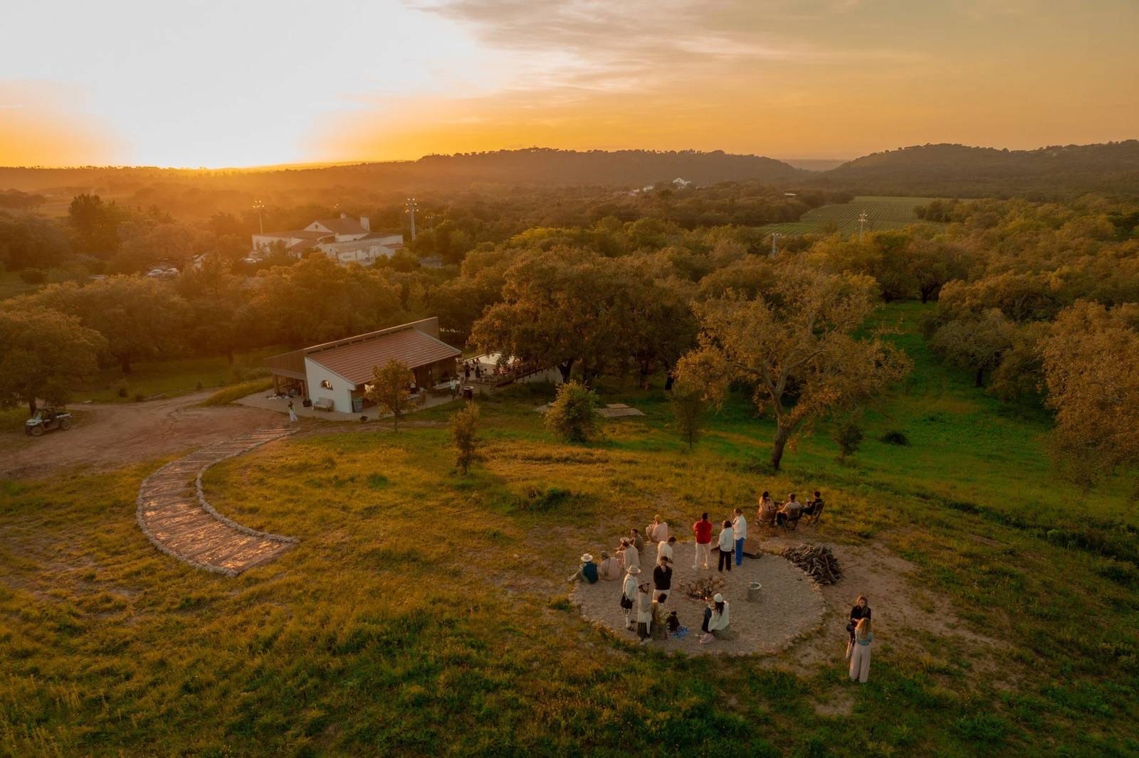 Die Quinta do Amor am Abend